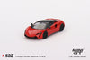 1/64 MINI GT McLaren Artura Vermillion Red