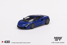 1/64 MINI GT McLaren Artura Volcano Blue