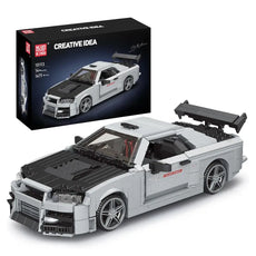 Mould King Supercar GTR Racing Technical Building Block Model