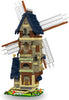 Mould King -Medieval Windmill Building Blocks, MOC Technology Medieval House