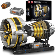 Mould King MOC Technik Aircraft Engine Block Kit