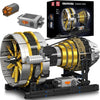 Mould King MOC Technik Aircraft Engine Block Kit
