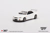 1/64 MINI GT Nissan Skyline GT-R (R34) V-Spec N1 White