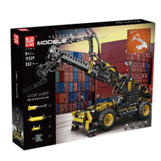 MOULD KING Pneumatic Forklift Building Toy Set