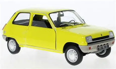 Renault 5 1/18 Norev yellow 1974 diecast model cars