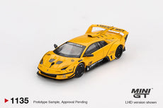 Mini GT – Lamborghini LB-Silhouette WORKS Murcielago GT Evo yellow