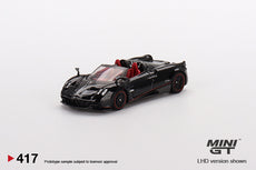 1/64 MINI GT Pagani Huayra Roadster Black