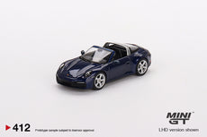 1/64 MINI GT Porsche 911 Targa 4S Gentian Blue Metallic