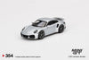 1/64 MINI GT Porsche 911 Turbo S GT Silver Metallic