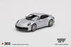 1/64 MINI GT Porsche 911 (992) Carrera 4S GT Silver Metallic