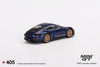 1/64 MINI GT Porsche 911 (992) GT3 Touring Gentian Blue Metallic