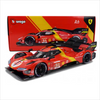 Ferrari 499P LMH No.51 2023 24H Le Mans Champion - Ferrari Racing - Bburago 1/24