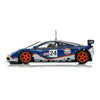 Scalextric- McLaren F1 GTR Gulf Edition Le Mans 1995 1:32 Slot Race Car C3969, Blue/White & Orange