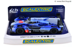 Scalextric Blue Ginetta G60-LT-P1 Le Mans 2018 1/32 Slot Car