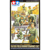 TAMIYA -1/48 WWII GERMAN TANK CREW FIELD MAINTENANCE SET