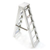 hobby details-aluminium ladder silver