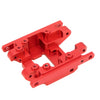 hobby details-1/18 aluminium gear box skid plate for trx-4m red