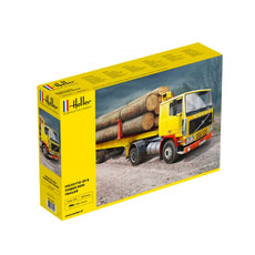 HELLER -Volvo F12-20 Globetrotter & semi-trailer logs 1/32