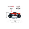 Arrma -1/18 GRANITE GROM 4X4 RTR BRUSHED MONSTER TRUCK