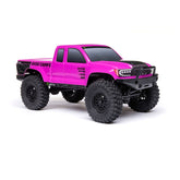 Axial -1/24 SCX24 Base Camp 4WD Rock Crawler Brushed RTR with Battery & Charger, Pink