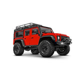 Traxxas- 1/18 4WD TRAIL CRAWLER LAND ROVER DEFENDER RED RTR EP W/ TQ 2.4GHZ RADIO SYSTEM
