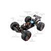 Xinlehong-1/10 2.4G 4WD 60km/h RC Car Model Electric Off-Road Vehicle