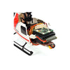 WLTOYS -6CH Brushless RC Helicopter, 3D6G System, FUTABA S-FHSS Compatible, 4PCS 3.7V 500mAh Lipo Battery - Perfect for Scale Flight Enthusiasts