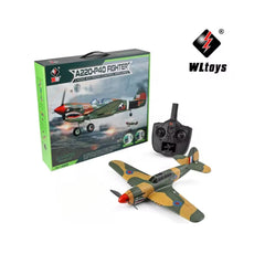 WLTOYS -4-Channel Remote Control Aircraft P40 Fighter Remote Control Model Aircraft Toy