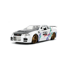 Jada- 1/24 JDM Tuners 2002 Nissan Skyline GT-R (R34)