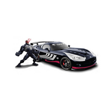 Jada- 1/24 Spider-Man Venom & 2008 Dodge Viper