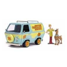 Jada- 1/24 Scooby-Doo Mystery Machine with Shaggy & Scooby-Doo
