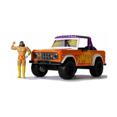 Jada- 1/24 WWE "Macho Man" Randy Savage & 1973 Ford Bronco