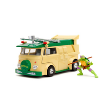 Jada- 1/24 Teenage Mutant Ninja Turtles Donatello & Party Wagon