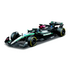 Bburago- 1/43 Mercedes AMG F1 W15 2024 W/Helmet