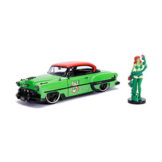 Jada- 1/24 DC Comics Bombshells Poison Ivy & 1953 Chevrolet Bel Air