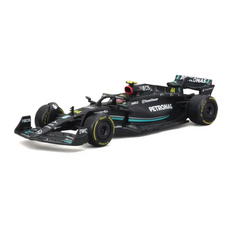 Bburago- 1/43 Mercedes AMG F1 W14 2023 W/Helmet #44 L. Hamilton