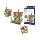3D Puzzle Mini Vista 7-11 Convenience Store
