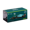 Bburago- 1/43 Aston Martin F1 AMR 23 2023 #14 F. Alonso W/Helmet