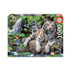 Educa White Tigers Of Bengal Puzzle 1000 Pieces