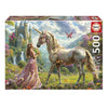 Educa Fairies, Unicorns & Butterflies Puzzle 500 Pieces