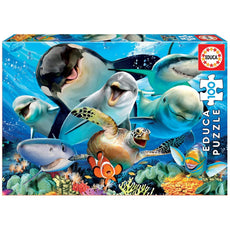 Educa Underwater Selfie Puzzle 100 Pieces