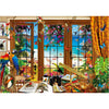 Educa Bird Watchers Window Puzzle 1500 Pieces