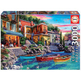Educa Sunset In Como Puzzle 3000 Pieces