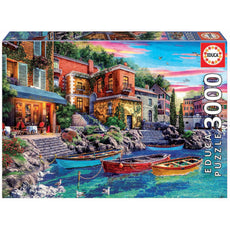 Educa Sunset In Como Puzzle 3000 Pieces