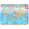 Educa Political World Map Puzzle 1500 Pieces
