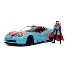 Jada- 1/24 Marvel Avengers Doctor Strange & 2006 Chevrolet Corvette Z06