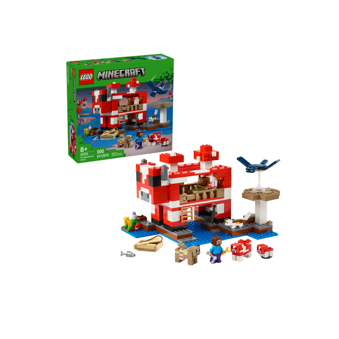 LEGO® Minecraft® The Mooshroom House – GP Models