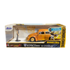 Jada- 1/24 Transformers Bumblebee Volkswagen Beetle Bumblebee & Charlie