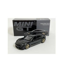 1/64 MINI GT Porsche Taycan Turbo S Volcano Grey Metallic