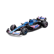 Bburago- 1/43 BWT Alpine F1 A523 2023 #31 E. Ocon W/Helmet